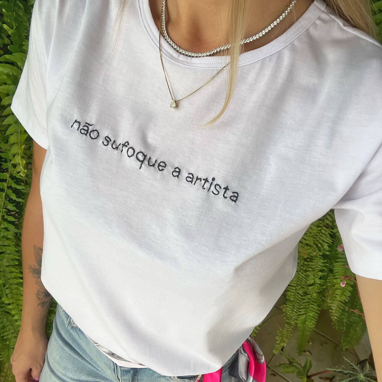 Camiseta não sufoque a artista - G2