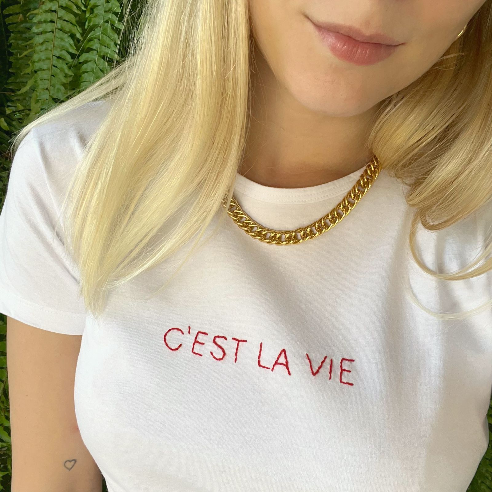 Camiseta C'est La Vie