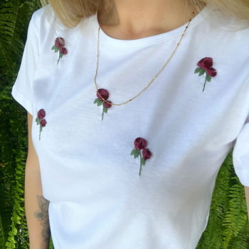 Camiseta Jardim de Hortênsias