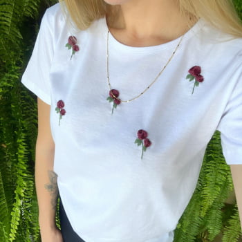 Camiseta Jardim de Hortênsias