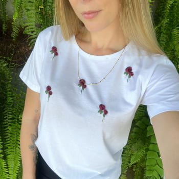 Camiseta Jardim de Hortênsias