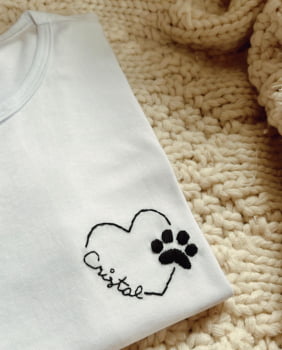 Camiseta Personalizada Pet Coração