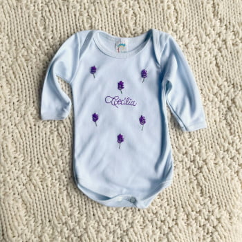 Body Infantil Lavandas