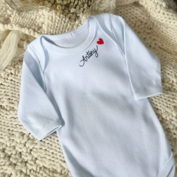 Body Infantil Personalizado Nome