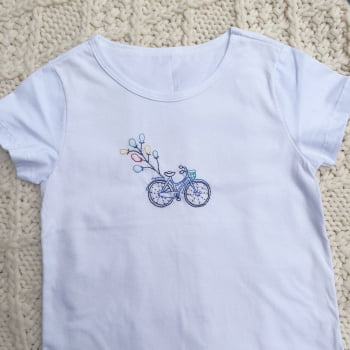 Camiseta Infantil Bicicleta