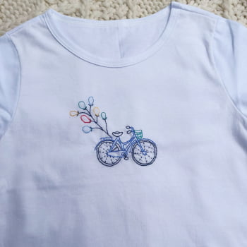 Camiseta Infantil Bicicleta