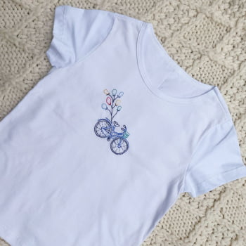 Camiseta Infantil Bicicleta