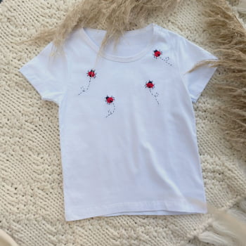 Camiseta Infantil Joaninhas