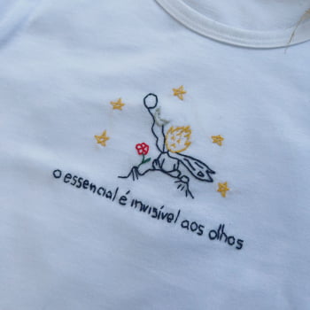 Camiseta Infantil Pequeno Príncipe