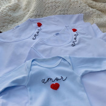 Camiseta Infantil Amor