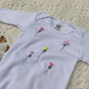 Camiseta Infantil Jardim Florido