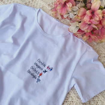 Camiseta Personalizada Biografia