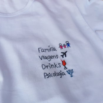 Camiseta Personalizada Biografia